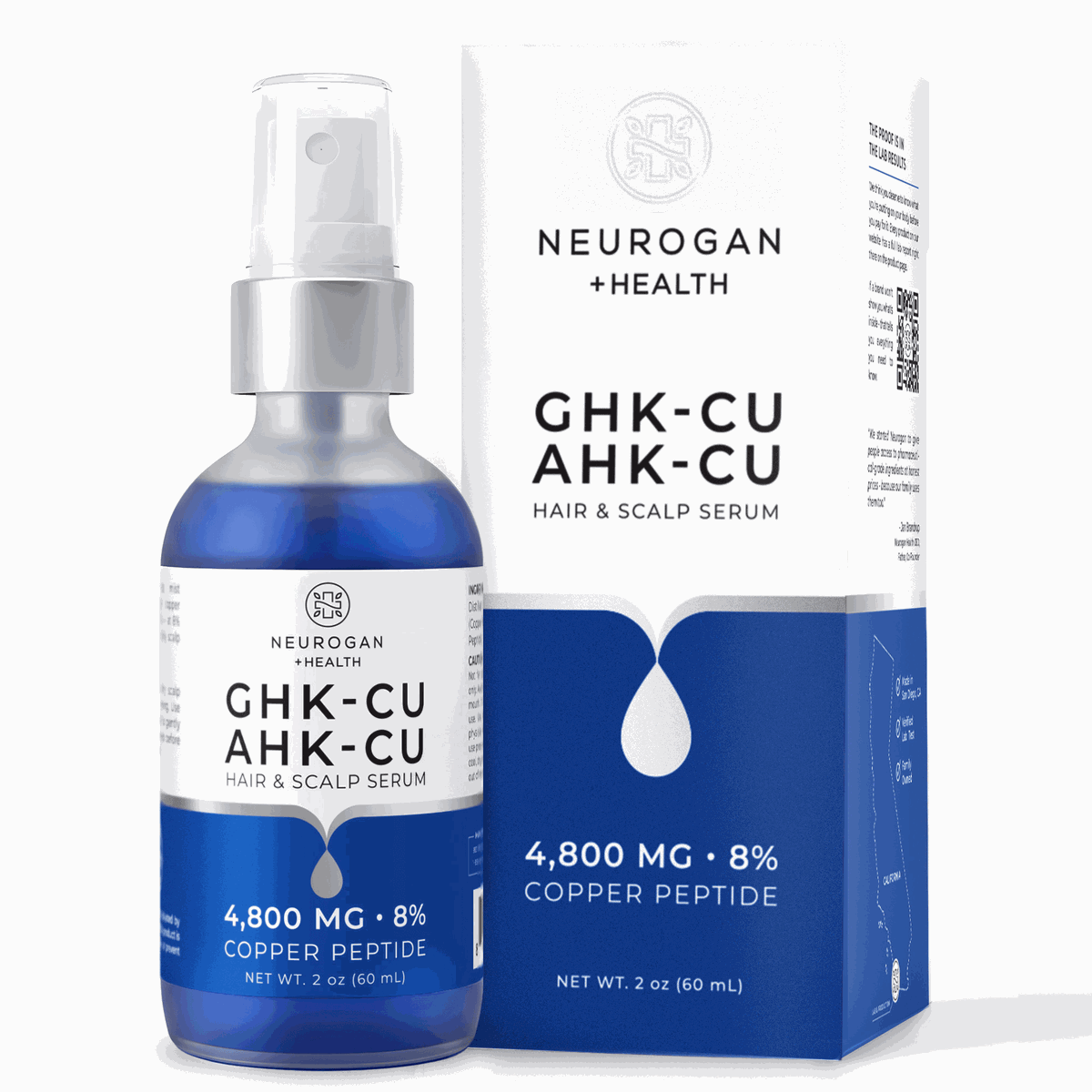 AHK-CU + GHK-CU Hair Serum Pro
