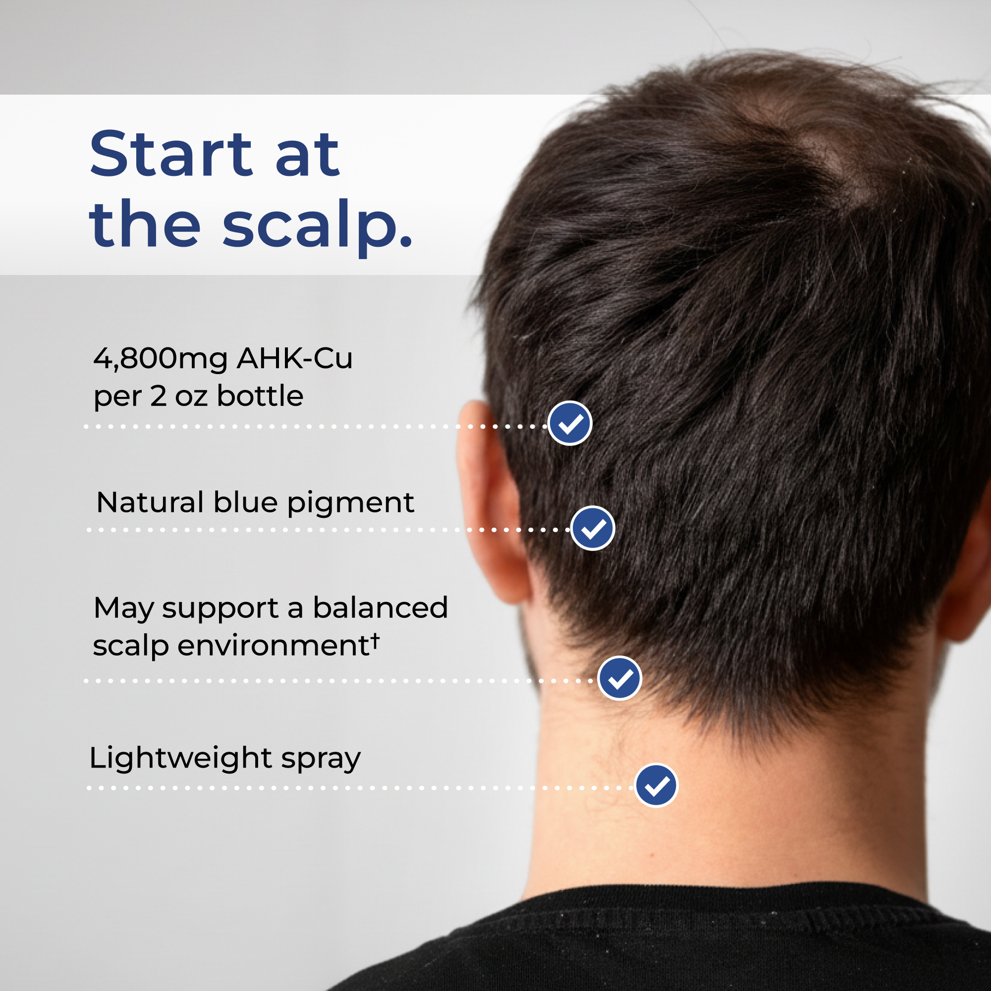 AHK-Cu Copper Peptide Hair Serum 4800mg