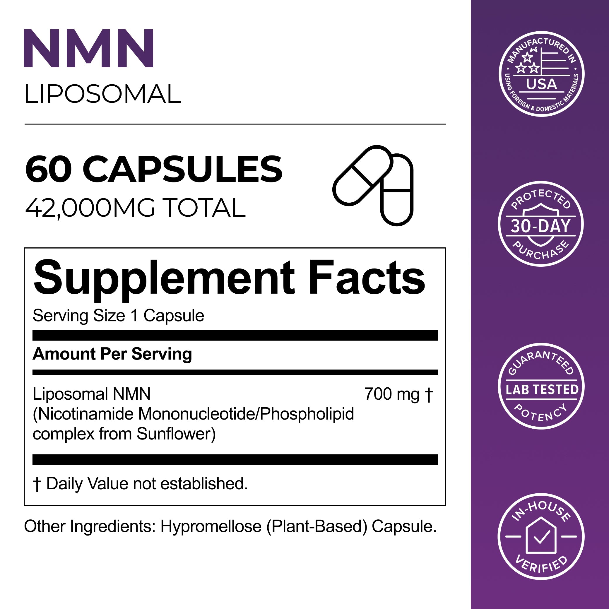 Liposomal NMN Capsules