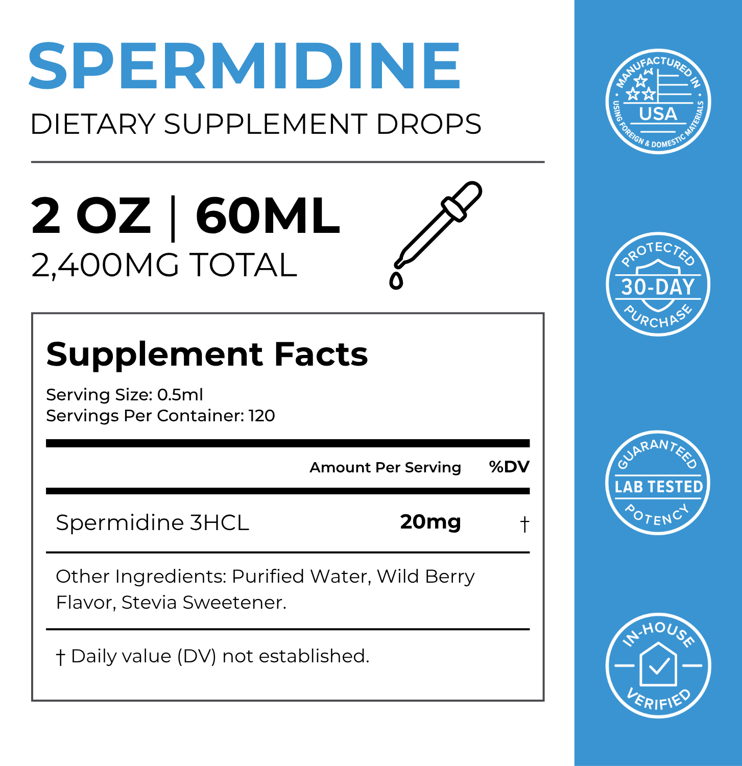 Spermidine Drops