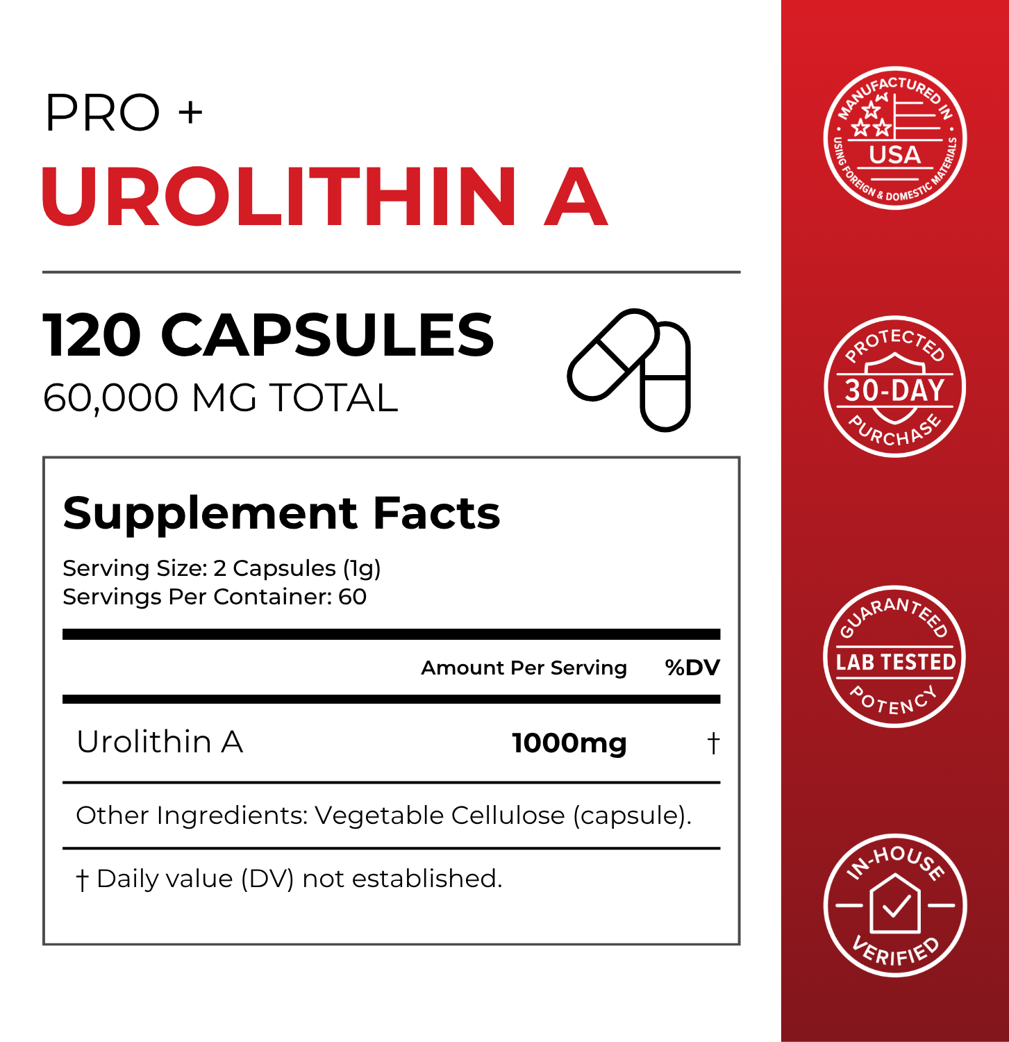 Urolithin A Pro Capsules