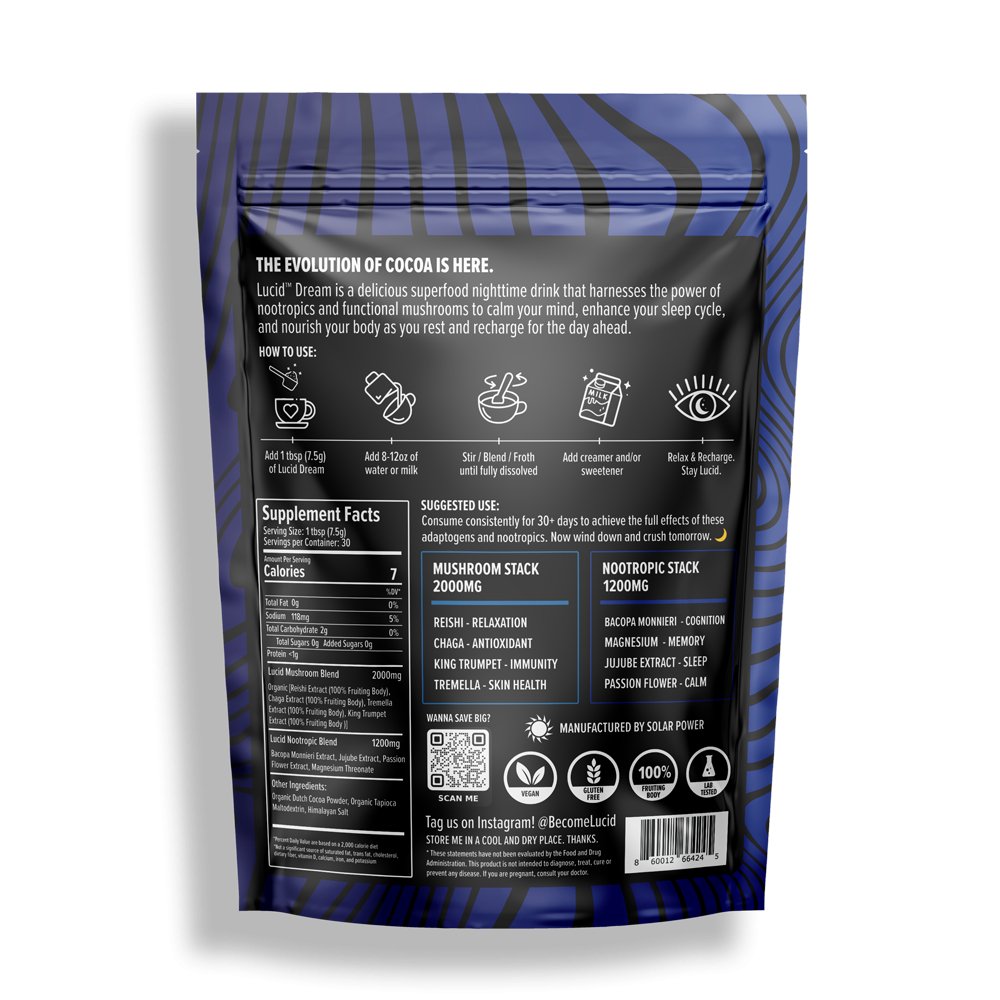 Dream Nootropic+Mushroom Cocoa