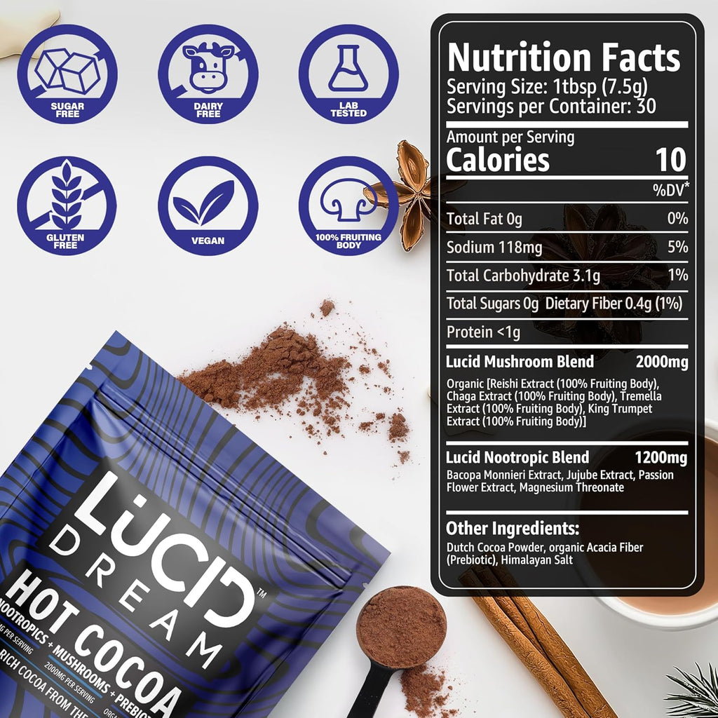 Dream Nootropic+Mushroom Cocoa