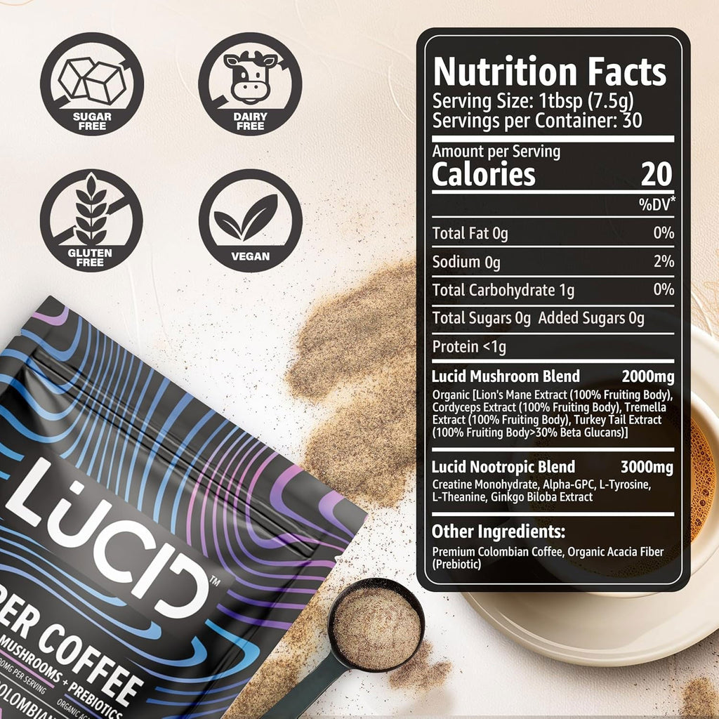Nootropic+Mushroom Coffee